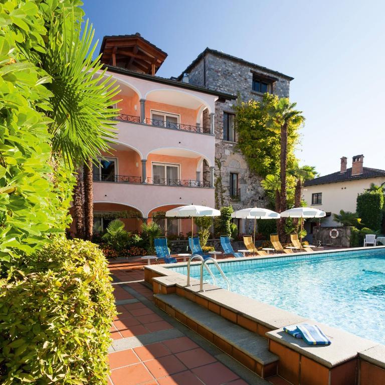 Romantik Hotel Castello Seeschloss Ασκόνα Εξωτερικό φωτογραφία